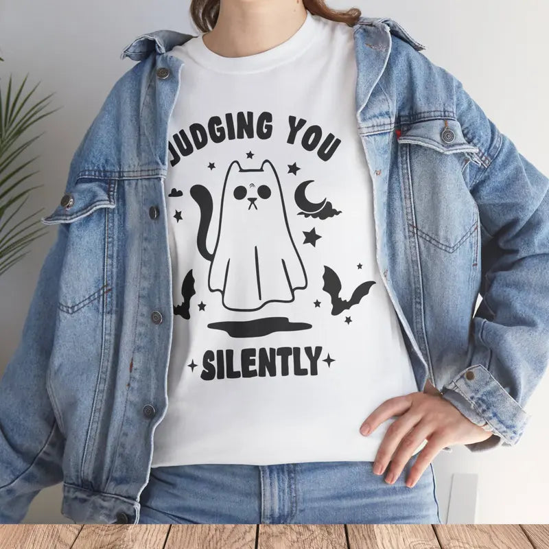 Camisa De Fantasma De Halloween Comfort Colors®, Camisa De Fantasma Linda, Camisa De Halloween Para Mujer, Camisa De Otoño, Camisa De Temporada Espeluznante, Regalo Para Halloween, Regalo